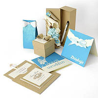 Гал. бум. Картон Дизайнерський, двосторонній, 220 гр, уп/20, Prime - Zielono-kremowy