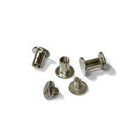 Болти для зшивання мет. 8мм, срібл, уп/100
