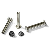 Болти для зшивання мет. 30мм, срібл, уп/100