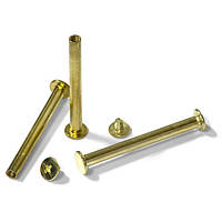 Болти для зшивання мет. 50 мм, золот, уп/100