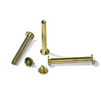 Болти для зшивання мет. 40 мм, золот, уп/100