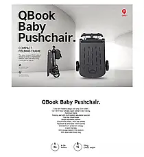 Коляска прогулянкова Qplay QBOOK, Black, фото 6