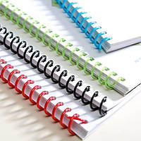 Спіраль пласт. Agent A4, 3:1, 12,7мм, біл, уп/100