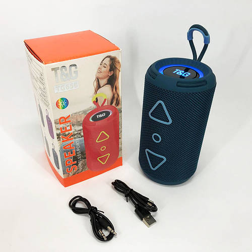 Bluetooth колонка портативная TG656 FM-радио, мощная переносная ...
