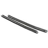 Спіраль пласт. Agent A4, 4:1, 14 мм, чорн, уп/100, фото 3