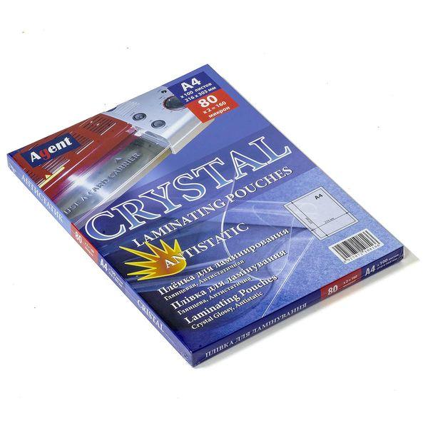 Плівка А4 (216х303) 80мк Agent ANTISTATIC, уп/100