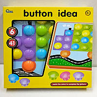 Мозаїка для самих маленьких, великі вкладиші, 6 картинок, 41 фішка (M9B)