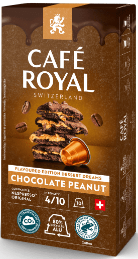 Кава в капсулах Nespresso Café Royal Chocolate Peanut - Кофе в капсулах Неспрессо (коробочка 10 капсул)