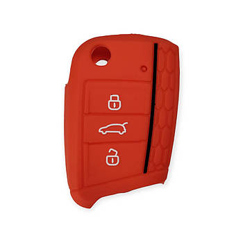 Чохол для ключа Seat червоний