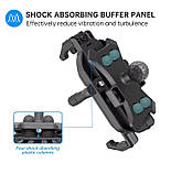 Мототримач телефону на кермо і дзеркало Антивібраційний демпфер, фото 7