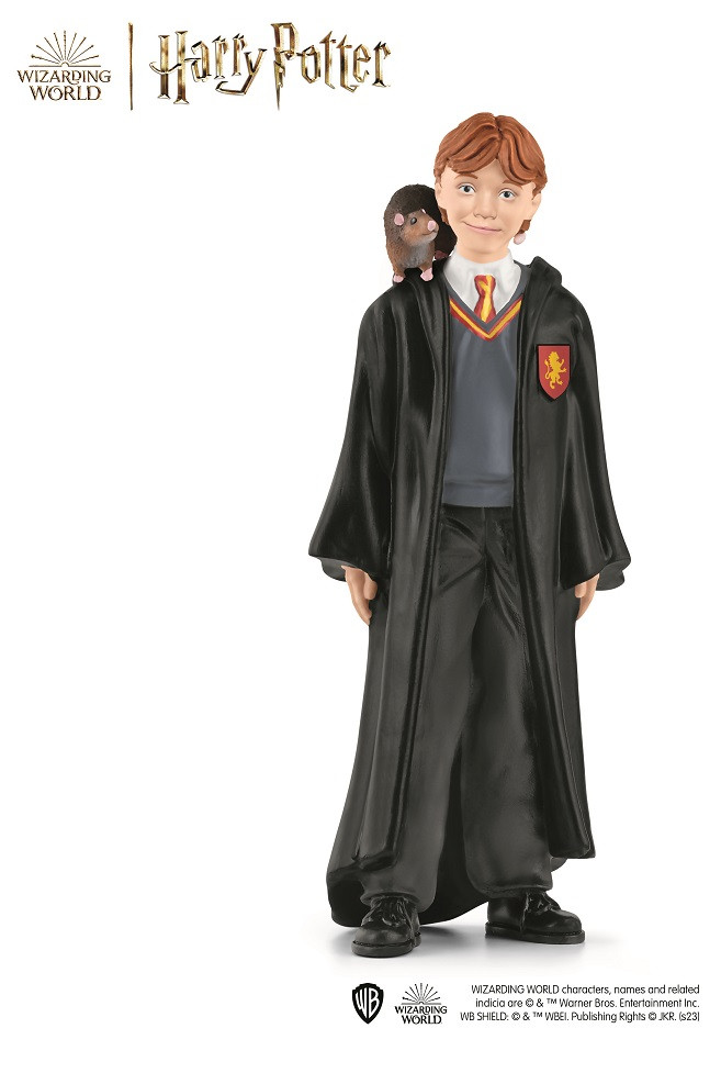 Набір фігурок Schleich Harry Potter Рон Візлі та Скеберс