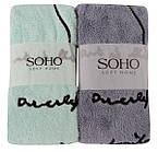 Рушник банний Soho 35х56 см Text mix