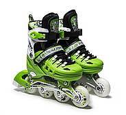Ролики Scale Sport Green LF 905 розмір 38-41 розсувні (1352221227-L), фото 3