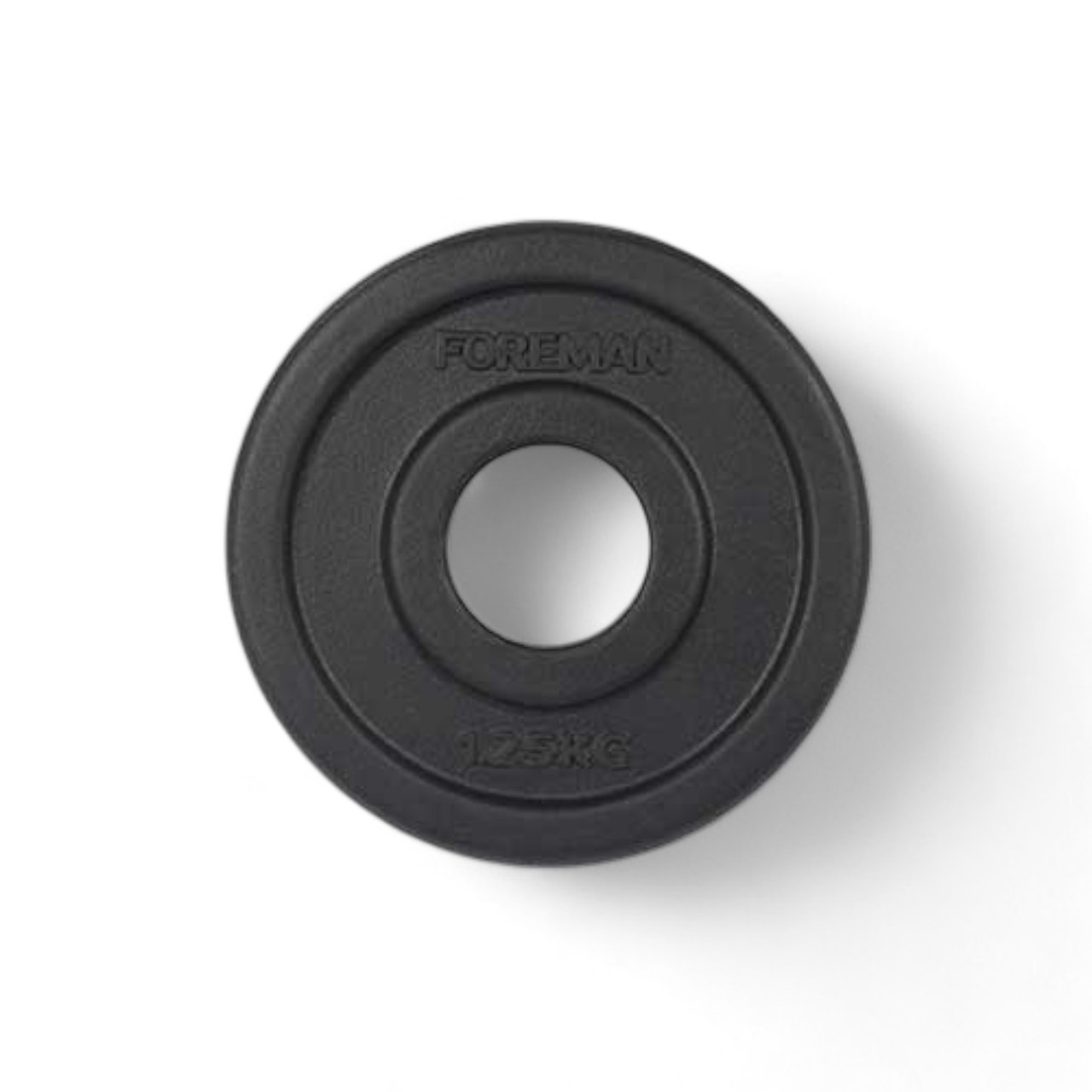 Диск олімпійський Foreman RUBO, 1.25 кг (чорний), FM-RUBO-1.25-BK, фото 1