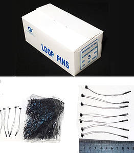 Кільцева волосінь (ярликотримачі) 3" (7,6 см.) 5000 шт. для бирок і ярликів, кільцеві біркотримачі