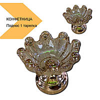 Поднос-конфетница 1 тарелка для фруктов и сладостей XPRO 16412-14 (44511-_195)