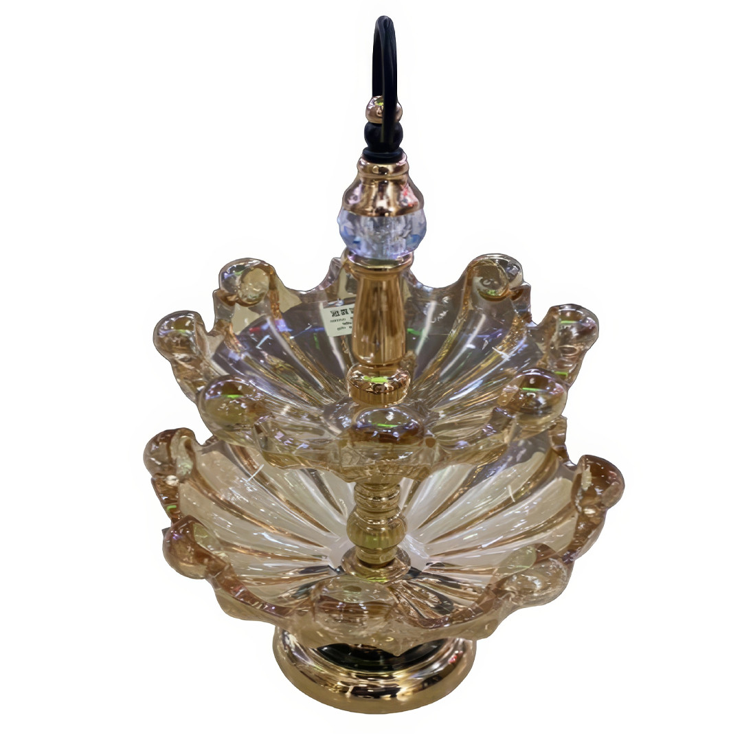 Піднос для солодощів та фруктів двоярусна Fruit tray 16412-9 Десертна підставка з гарним дизайном, фото 1