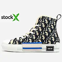 Женские кроссовки Dior 0544 B23 HIGH-TOP SNEAKERS диор