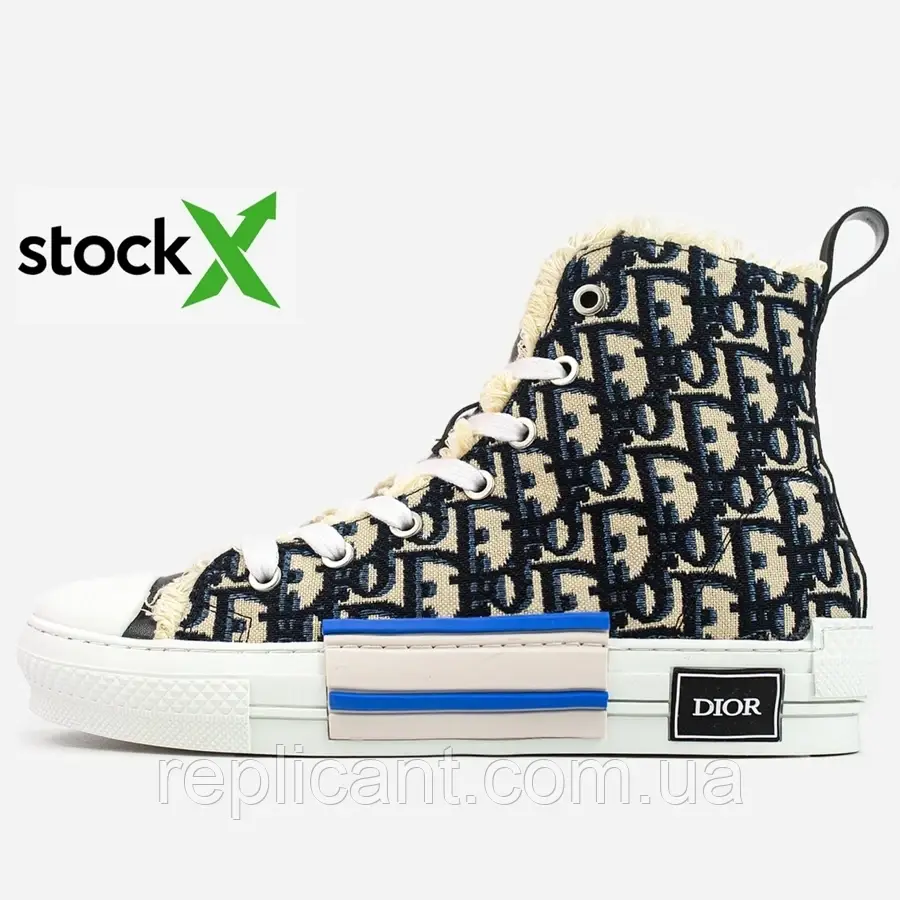 Жіночі кросівки Dior 0544 B23 HIGH-TOP SNEAKERS діор
