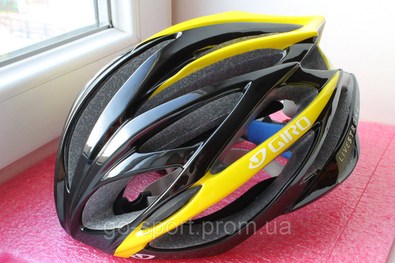 Шолом велосипедний Giro ionos yellow