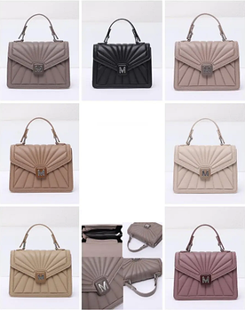 Сумка жіноча крос-боді 24*18 см з клапаном та довгим ремінцем зі штучної шкіри у різних кольорах VTTV