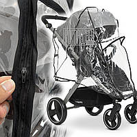 Дощовик для Carrello універсальний на блискавках з вікном для прогулянкової коляски (3967ПРЗД)