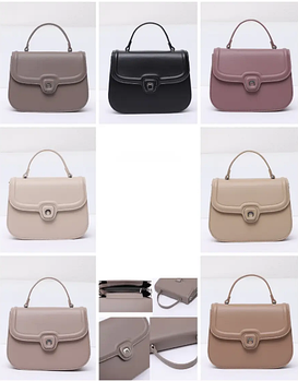 Сумка жіноча крос-боді 24*18 см з клапаном на магніті зі штучної шкіри у різних кольорах VTTV