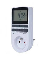 Розетка з функцією таймера JK-TM01, макс. струм до 16 А, пам'ять на 10 програм, робочий темп. від -10 °C до +40 °C