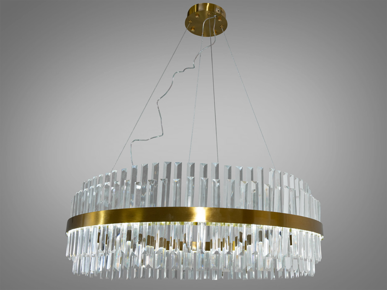 Світлодіодна підвісна кришталева люстра 840/800BR, фото 1