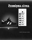 Жіночі кросівки samba black НП4928, фото 9