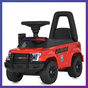 Дитяча каталка-толокар Ford Police M 5844 світлові та звукові ефекти Червоний