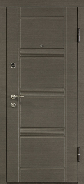 Вхідні двері метал "Венге сірий горизонтальний", ПЗ-29