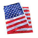 Прапор США з поліестеру з люверсами, фото 4