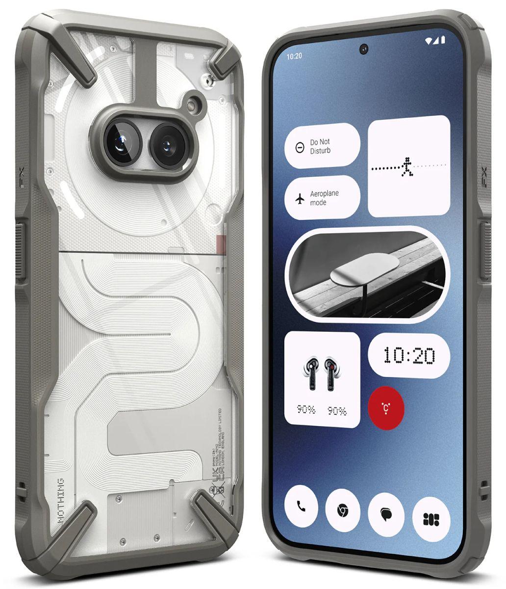 Чохол Ringke Fusion X до Nothing Phone (2a) / (2a) Plus Gray (FX828E64)