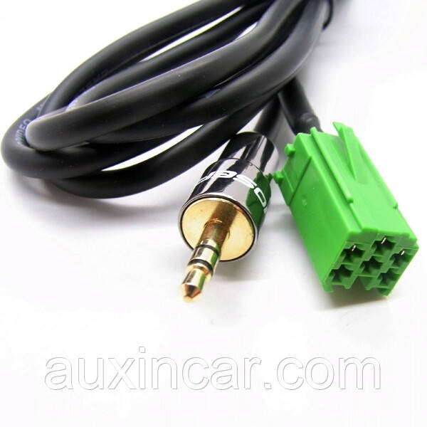 AUX кабель CHOSEAL для Renault (з 2005 р.) з 3,5 мм джеком | Преміум якість звучання Hi-Fi