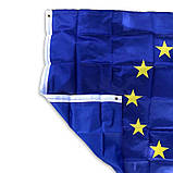 Прапор Європейського Союзу з люверсами, фото 6