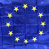 Прапор Європейського Союзу з люверсами, фото 8