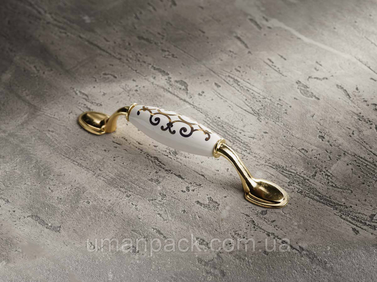 Керамічні ручки для меблів. 96мм