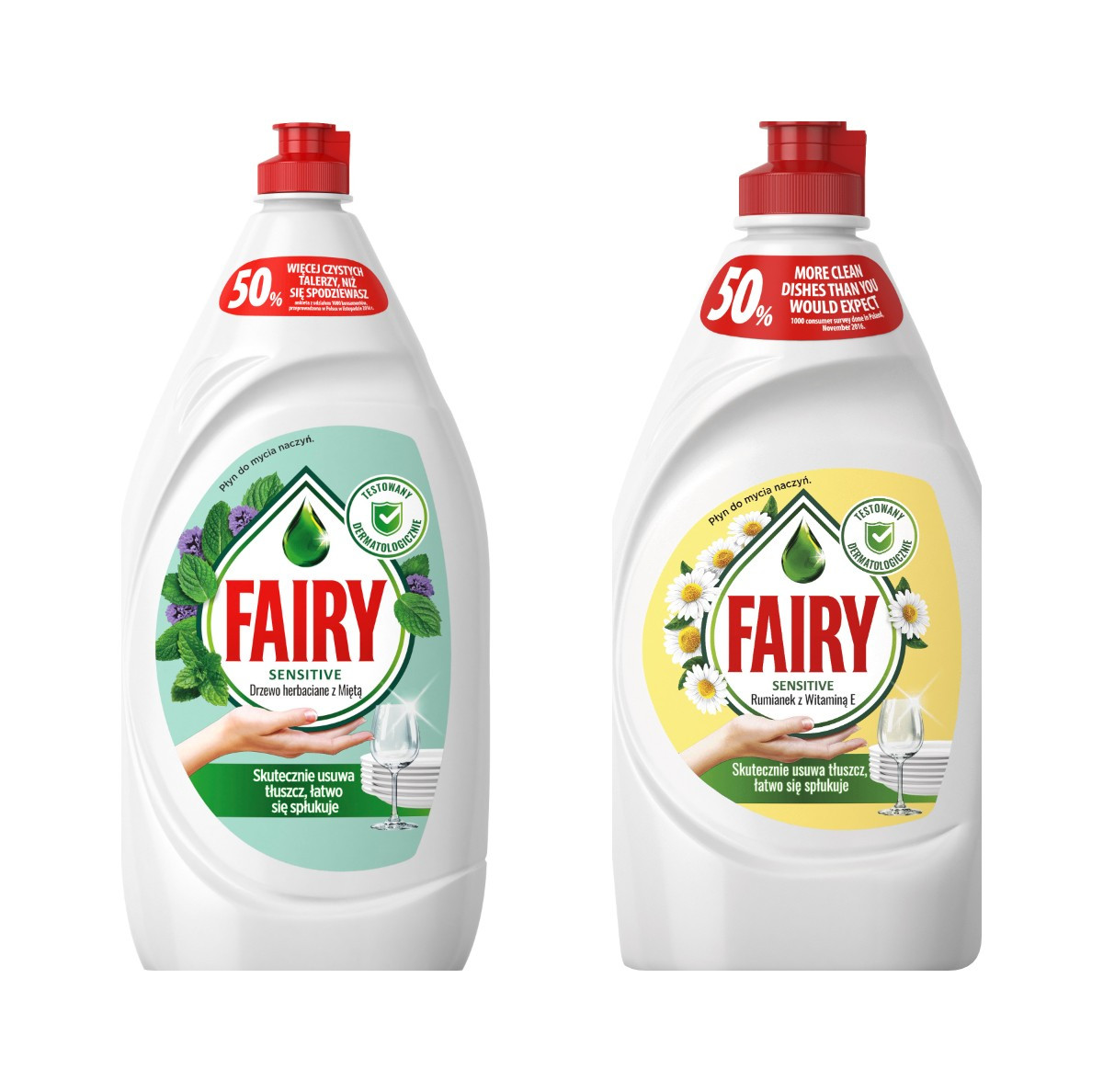 Миючий засіб для посуду Fairy (450мл.) Ромашка/М'ята