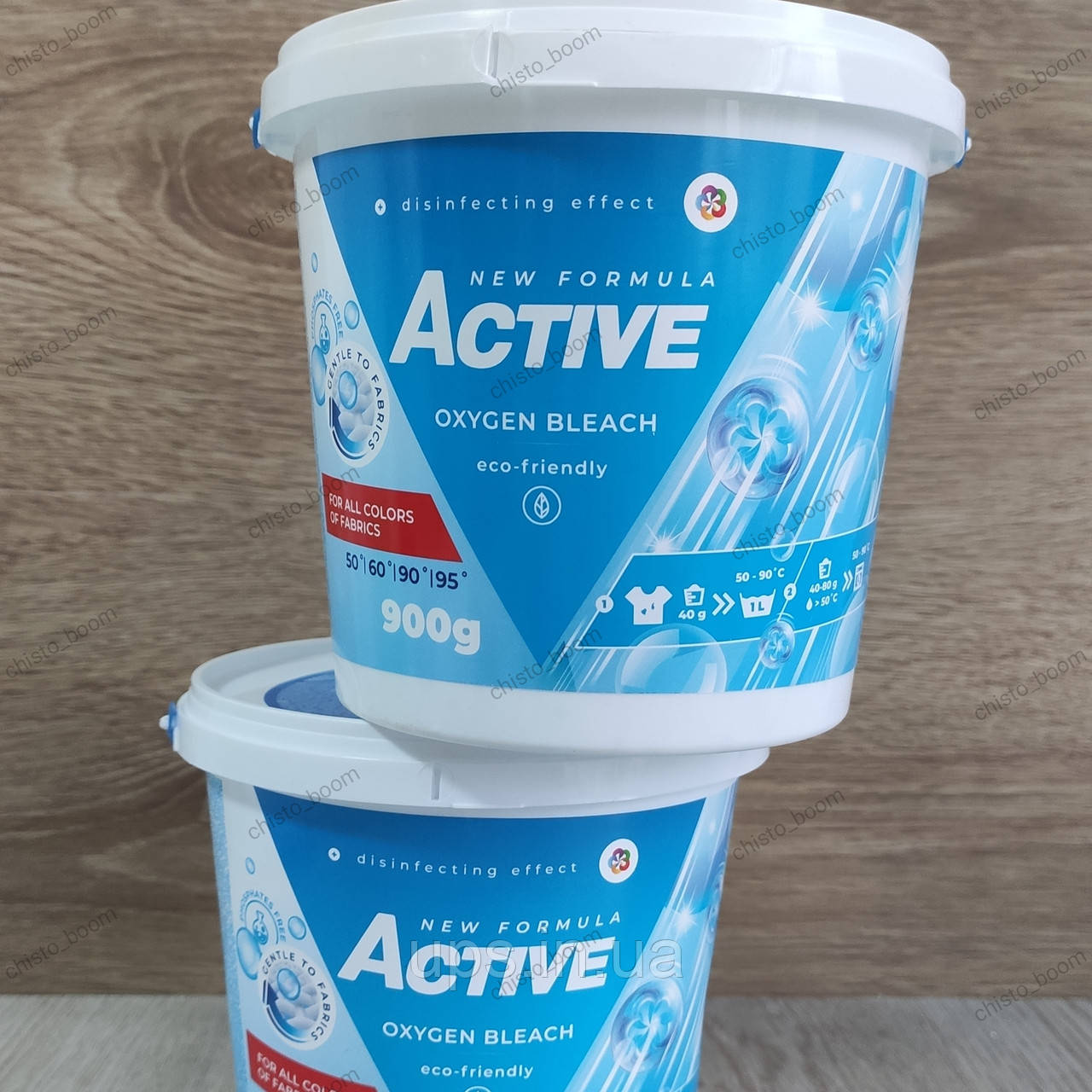 Кисневий порошок Active Oxygen Bleach, 900г, фото 1