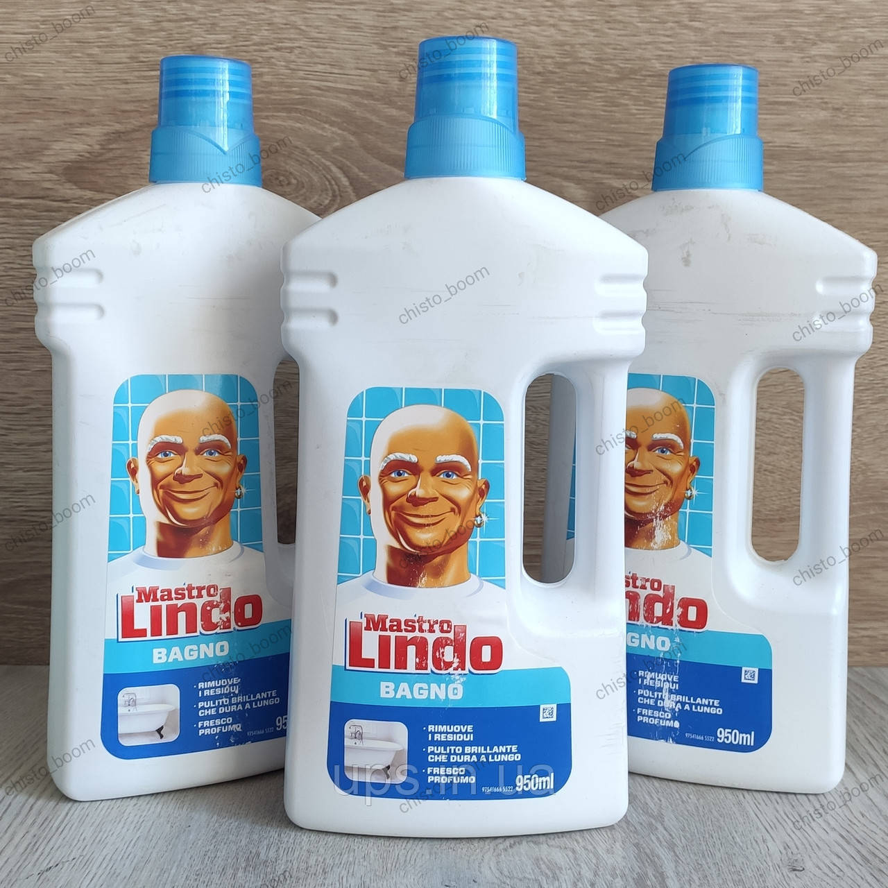 Засіб для миття ванної кімнати Mr.Lindo, 1л, фото 1