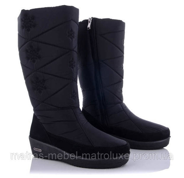Чоботи жіночі Прогрес 3004 чорний (6 пар 37-41)