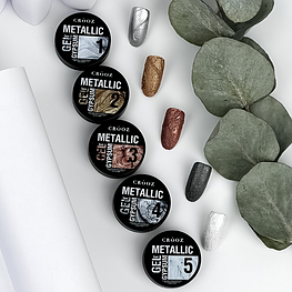 Гель для дизайну Metallic gypsum gel