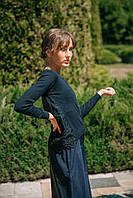 Дитячий кардиган для дівчинки SILVIAN HEACH Італія MDJI6173CD <unk> чорний <unk>.Топ! 170 .Хит!