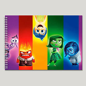 Альбом для малювання Думками навиворіт / Inside Out №1