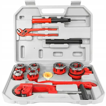 Набір плашок для труб із різаком 10 шт. VERKE V07515