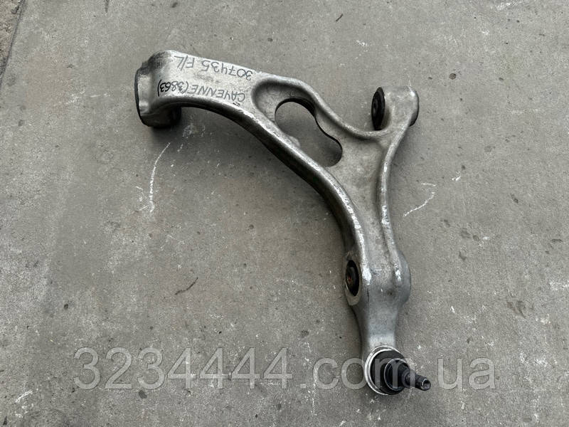 Важіль передньої підвіски нижній PORSCHE CAYENNE 10-18 CNRB 3.0 DIESEL 2013 лев. (б/у), фото 1