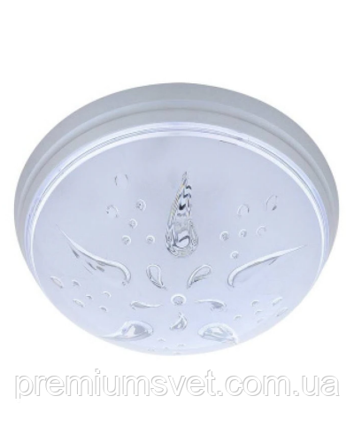 Світильник пластиковий УФО max 15W Wind Rose срібний (400-201-101)