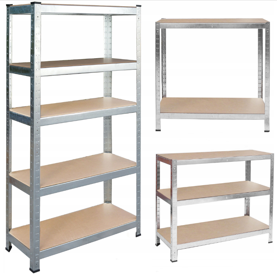 Металевий стелаж Humberg 180x100x50 см з 5 регульованими полицями (4849)