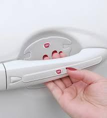 Плівка Захисна Для Дверних Ручок Fiat Прозора Силіконова 8шт